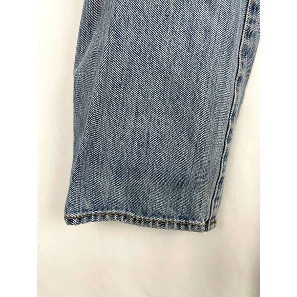 VTG Levi's 501 XX Denim Jeans 33 X 32 Button Fly Straight 90s Red Tab Grunge - Picture 14 of 16